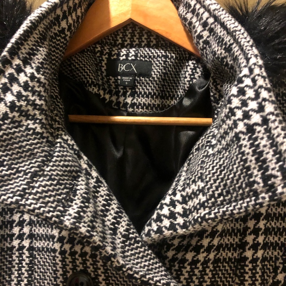 🧥Super sale 🔥 BCX Classic double-breasted Pea Coat 🧥without the Hoop. - Picture 3 of 8